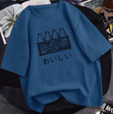 Staple Navy Blue Oversized Top - 19bay